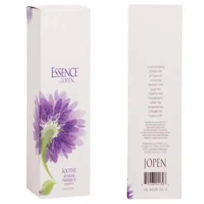 Essence Soothe All Natural Massage Oil Peppermint 4 Fl Oz