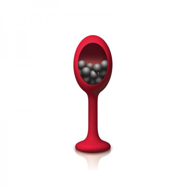 NS Novelties Renegade Rattler Butt Plug with Metal Beads