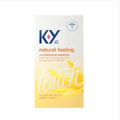 K Y Natural Feeling with Botanical Essence Water Based Lube 1 69oz Sexual Lubricants