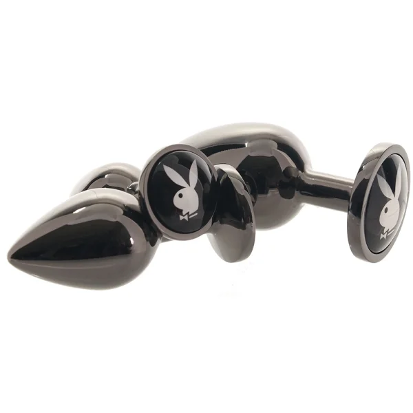 Playboy Pleasure - Pleasure 3 Ways Aluminum Alloy 3 Piece Anal Training Kit