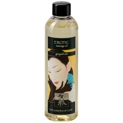 Shiatsu Massage Oil Erotic Grapefruit Scented Massage Oil 250ml