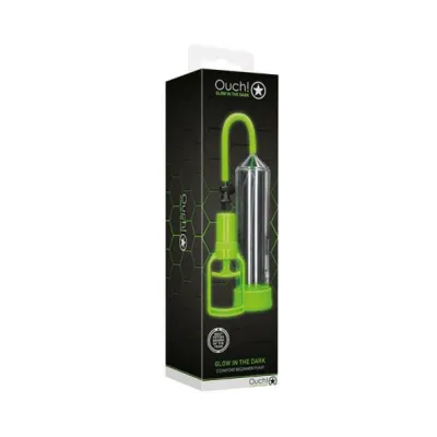 Ouch Glow Comfort Beginner Pump Glow In The Dark Green
