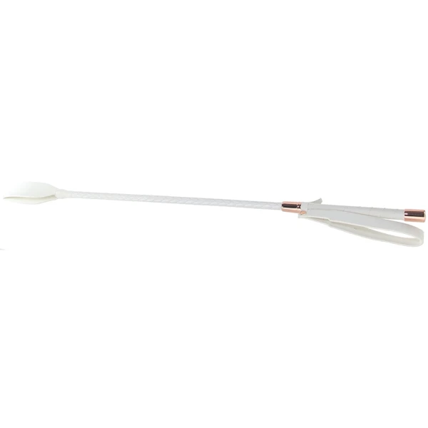 Vegan Leather Crop in White