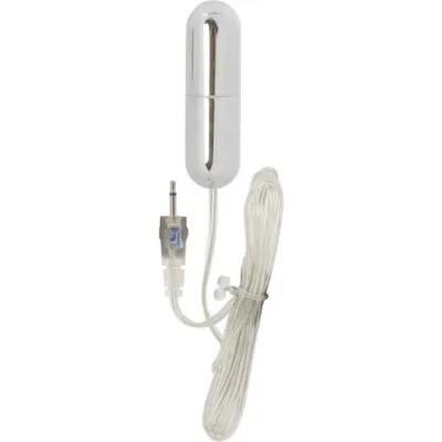 Sterling Collection Silver Slim Line Bullet With Plug In Jack
