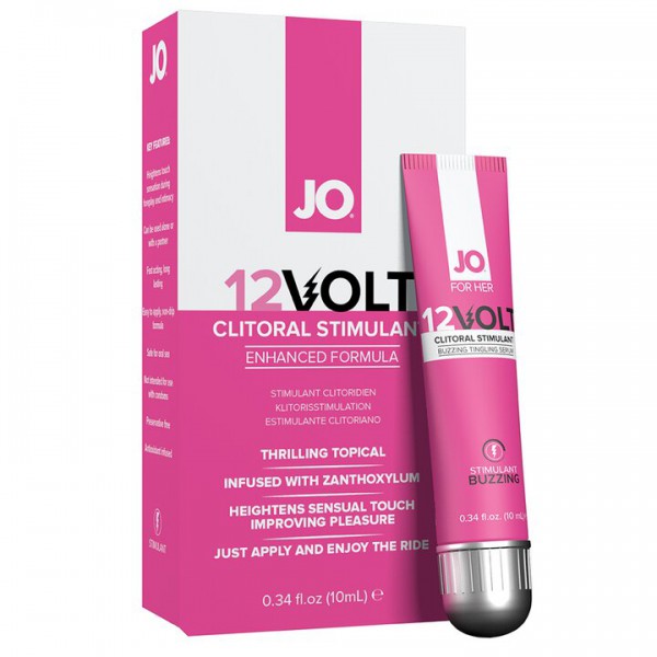 System JO 12 Volt For Her Buzzing Clitoral Serum – 10ml