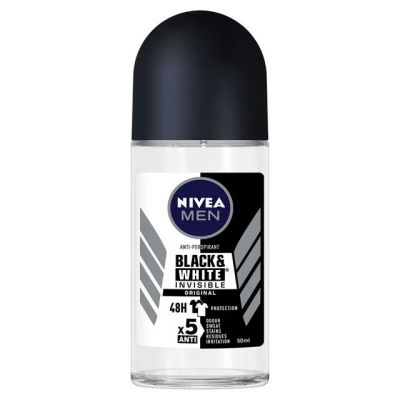 Black White Invisible Anti Perspirant