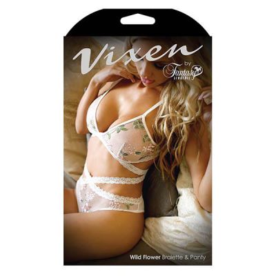 Vixen Wild Flower Bralette Panty