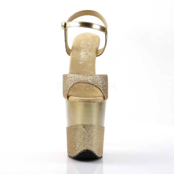 FLAMINGO-809-2G - 8" Heel, 4" PF Ankle Strap Sandal — image 6 of 12