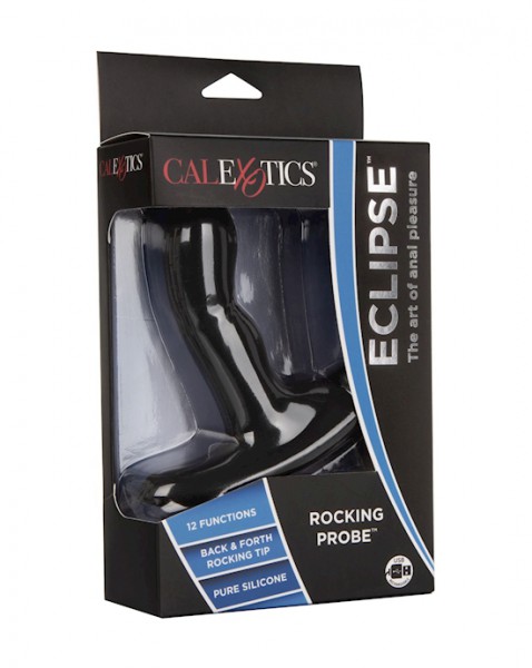 Eclipse Silicone Wireless Rocking P-spot Probe - Black