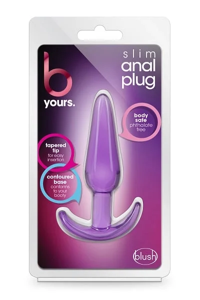 Blush B Yours Purple Slim Anal Plug