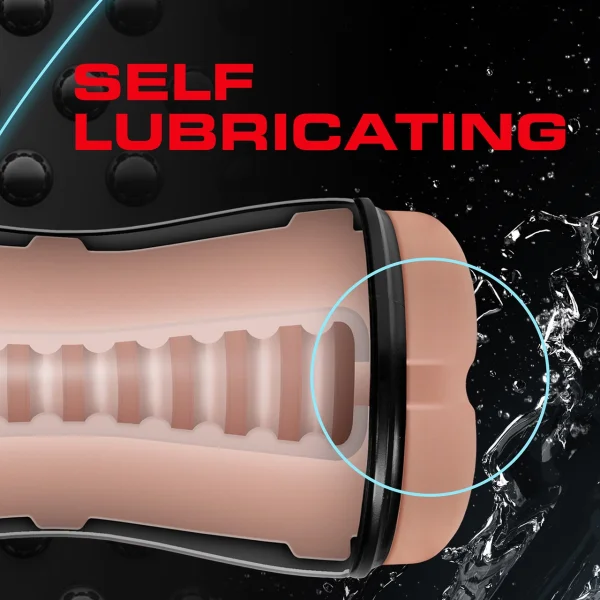 Loverboy The Bad Boy Next Door Self Lubricating Anal Penis Stroker By Blush - Vanilla