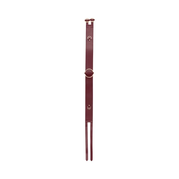 Ouch Halo Waist Belt S/m Burgundy