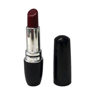Share Satisfaction Lipstick Vibrator Black red