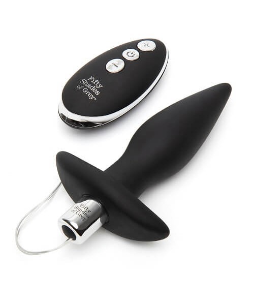 Fifty Shades of Grey Relentless Vibrations Remote Control Butt Plug