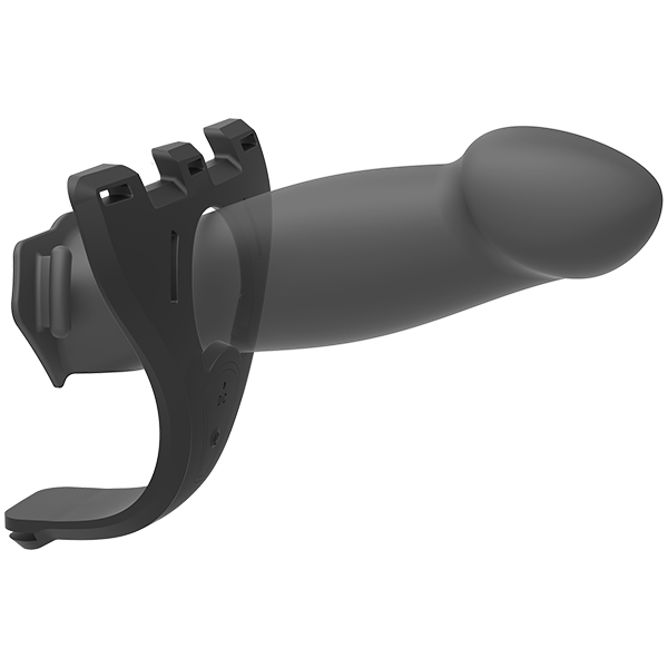 8" Vibrating Strap On System