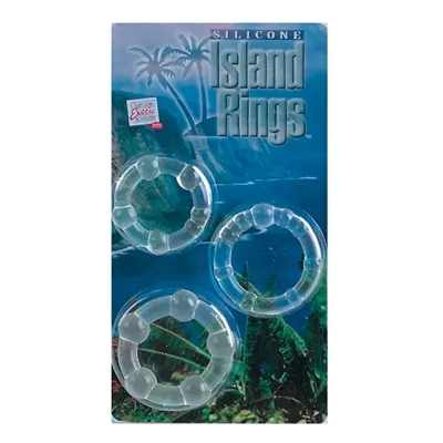 California Exotic Island Rings Clear