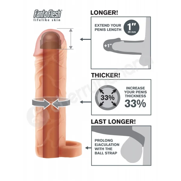 Fantasy X-Tensions Perfect 1'' Extension With Ball Strap