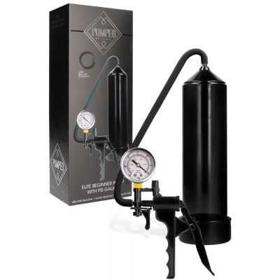 Shots Toys Elite Beginner Male Pump With PSI Gauge