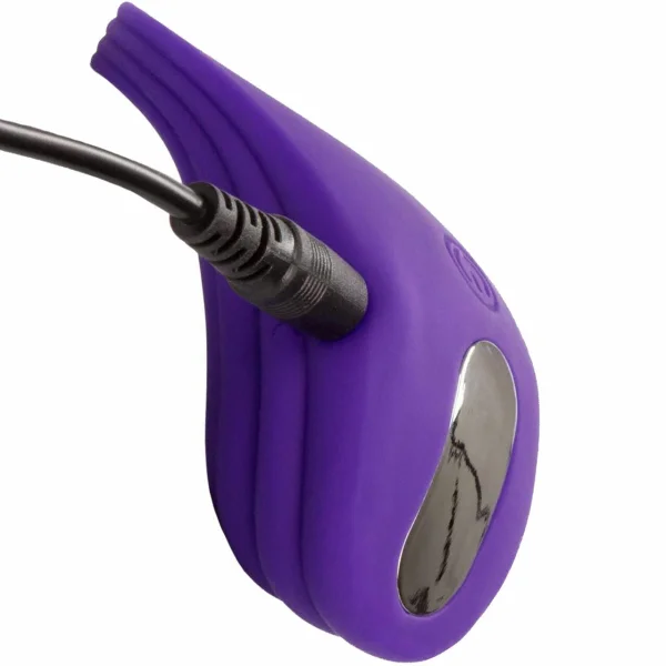 Silicone Rechargeable Passion Enhancer Vibrating Cock Ring By CalExotics