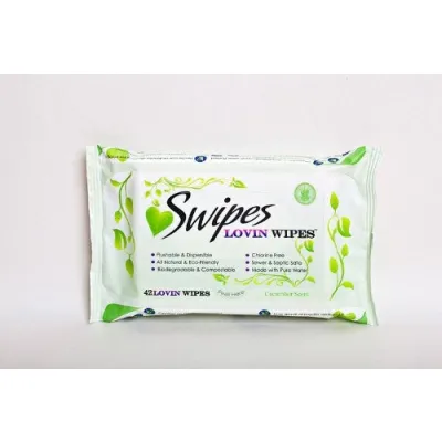 Swipes Cucumber Scented 42 Count