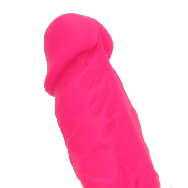 Colours Pleasures 5 Inch Pink Silicone Suction Cup Dildo