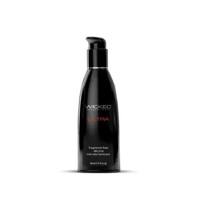 Wicked Ultra Fragrance Free Silicone Lubricant