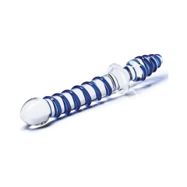 Mr. Swirly Double Ended Glas Dildo And Butt Plug — image 7 of 11