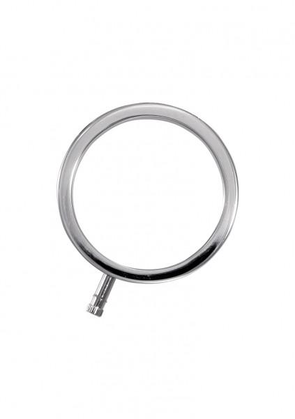 34mm Solid Metal Cock Ring - Estim BDSM