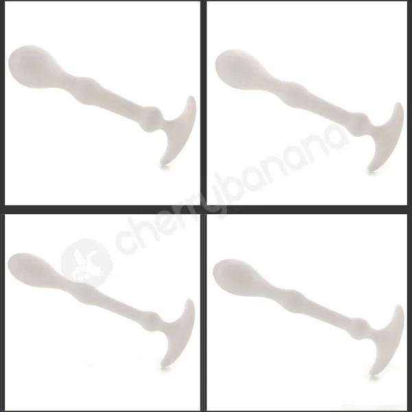 Peridise White Butt Plugs 4 Pack