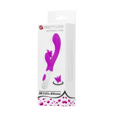 Pretty Love Butterfly Kiss Purple