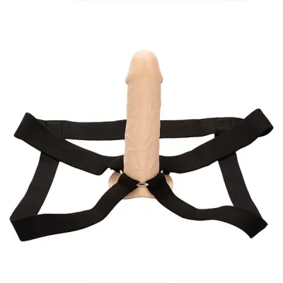 Performance Maxx Life Like Extension Hollow Dildo with Harness