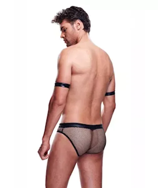 Envy 2 Piece Sexy Cop Set - Black - Medium/large — image 3 of 3