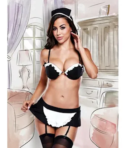 Housemaid Set  - Black/white - S/m — image 2 of 2