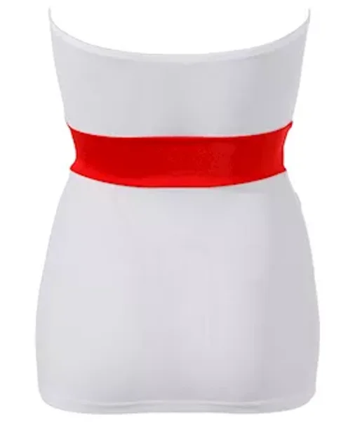 Menta Nurse Costume  - White / Red - Small — image 5 of 6