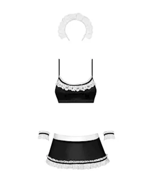 Obsessive Maid Costume - Black - S/m — image 15 of 16