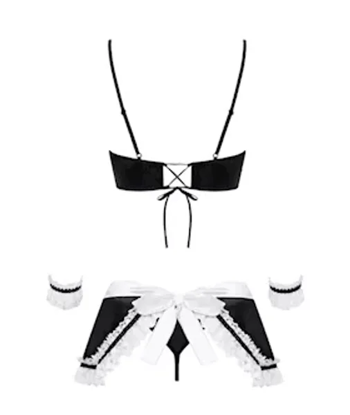 Obsessive Maid Costume - Black - S/m — image 16 of 16