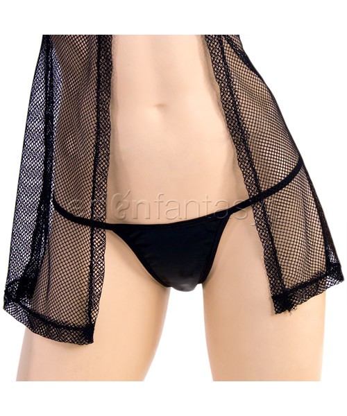 Madame Divine fishnet babydoll set