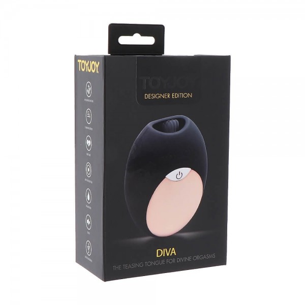 Toy Joy Designer Diva Licking Clitoral Stimulator
