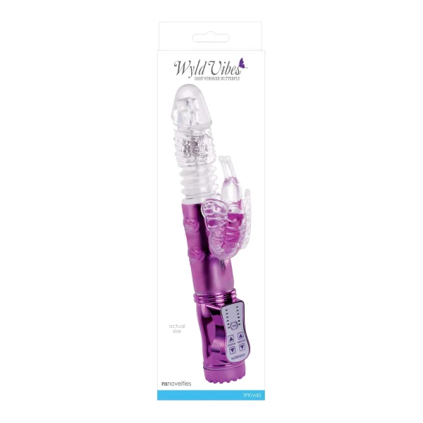 Wyld Vibes Deep Stroker Butterfly - Purple — image 4 of 10