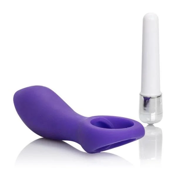 Vibrating Silicone Booty Probe Purple — image 8 of 8