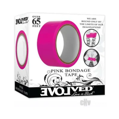 Evolved Bondage Tape 65 Ft Pink