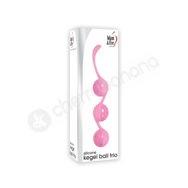Adam & Eve Pink Kegel Ball Trio