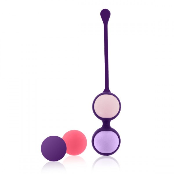 Rianne S. Pussy Playballs w/Cosmetic Case - Coral Rose
