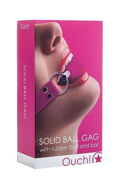 Solid Ball Gag - Pink -