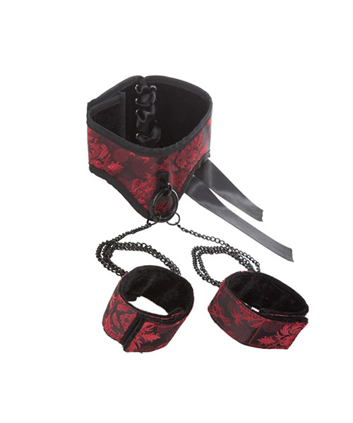 Scandal Posture Collar with Cuffs