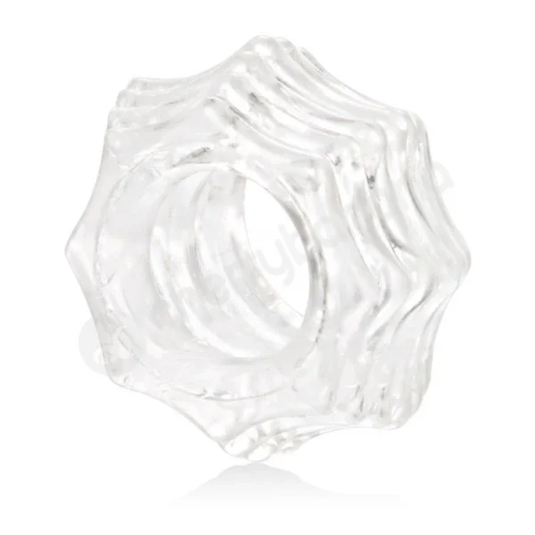 Reversible Clear Ring Set