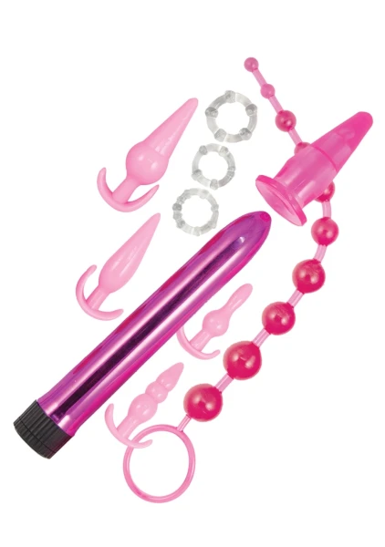 Pink Elite Collection Anal Play Kit