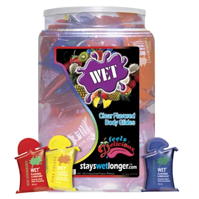 Wet Sugar Free Asst Refill 10ml 144