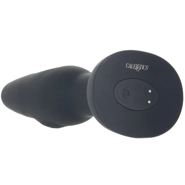 Bionic Dual Pulsating Probe Rechargeable Silicone Anal Stimulator By CalExotics - Black