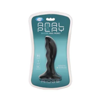 Butt Plugs Anal Play Silicone Ridge